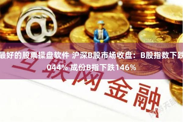 最好的股票操盘软件 沪深B股市场收盘：B股指数下跌044% 成份B指下跌146%